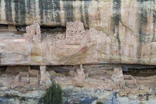 Preview: View Of One Of The Many Cliff Dwellings In Mesa Verde National Park,