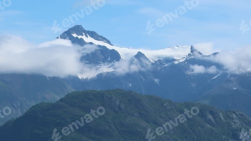 Preview: Mountains Through The Clouds In Alaska