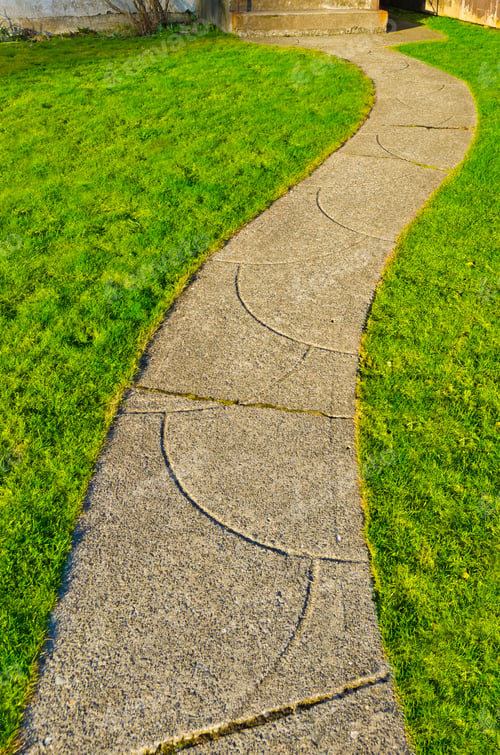 Preview: A Path To The Entrance Of House.