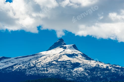 Preview: Rocky Mountains. Mount Burnham In British Columbia, Canada.