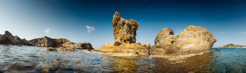 Preview: Scenic View Of Sea And Cliff, Crete, Greece