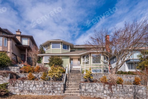Aperçu: Luxury House At Spring In Vancouver, Canada.