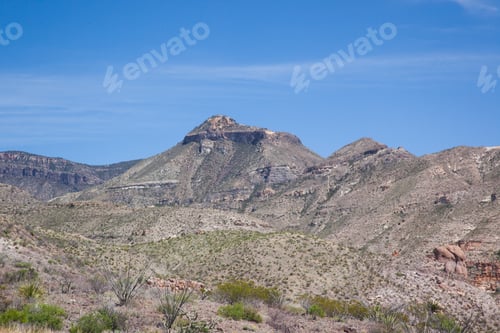 Preview: Desert Mountain With Sky