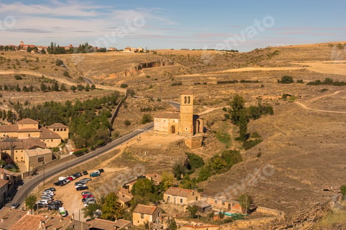 Preview: View Of The Vera Cruz Church, A Unique Church In Segovia Built By The Knights Templar To House A
