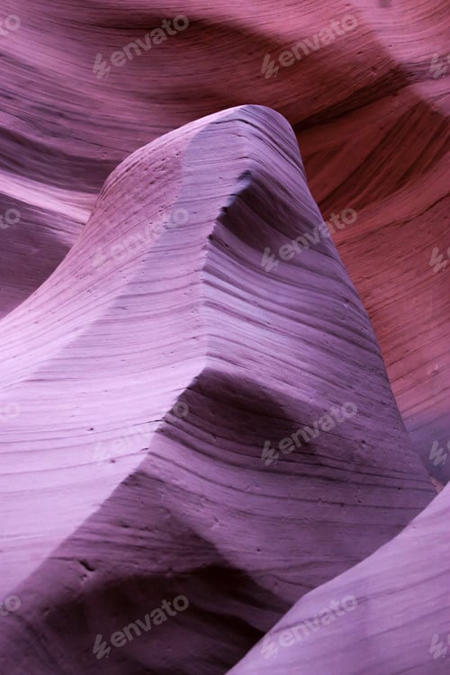 Preview: Natural Abstraction Of Stone Waves, From Lower Antelope Slot Canyon,