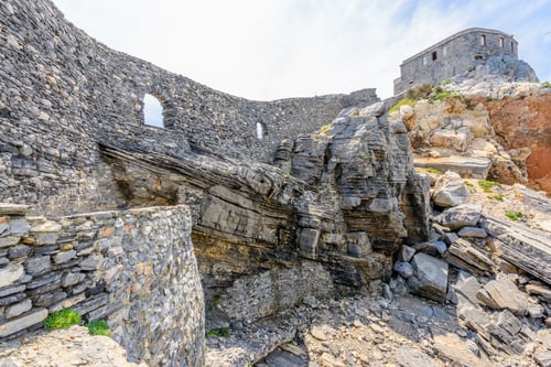 Preview: Ligurian Coast. View From The Old Fortress In Portovenere Town, Italy