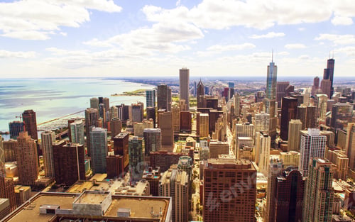 Preview: Aerial View (Chicago Downtown)