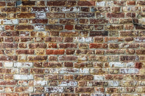 Preview: Old Painted Brick Wall Pattern Background