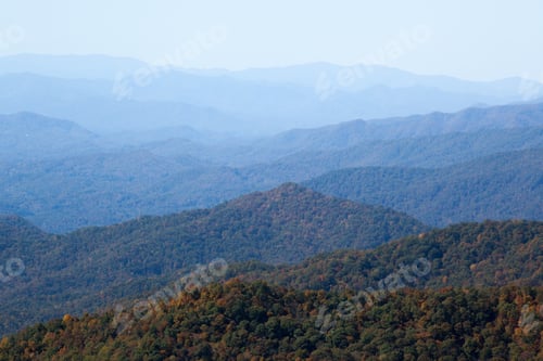Preview: Outdoor Mountain Landscape From The Great Smoky Mountains