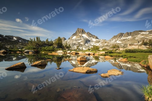Preview: Gorgeous Landscape Of Mountains And Lakes