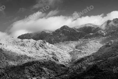 Preview: Snow And Clouds On The Mountains