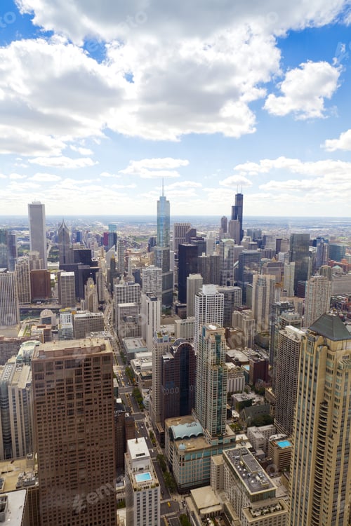 Preview: Aerial View (Chicago Downtown)