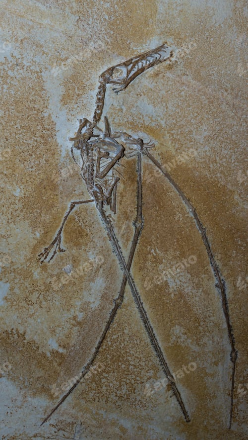 Preview: Close Up Of A Well Preserved Dinosaur Fossil