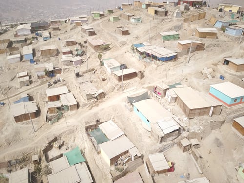 Preview: Aerial View Of Manchay District At Lima Peru