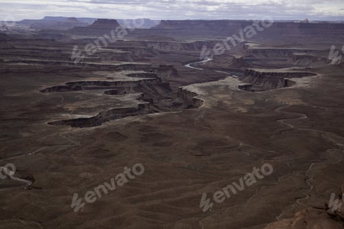 Preview: Dry Desert Landscape For Background Or Texture, From Southern Utah