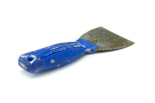 Preview: Isolated Shot Of A Paint Scraper
