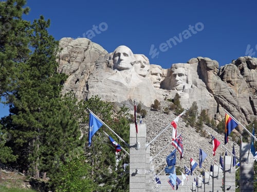 Preview: Mount Rushmore National Park Monument, South Dakota, U.S.A.