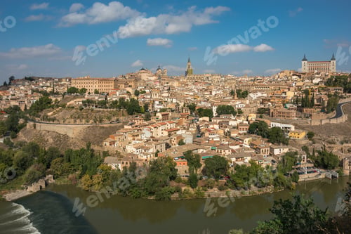 Preview: Panoramic View Of Toledo From A Viewpoint Called Mirador Del Valle (Valley Viewpoint) By The