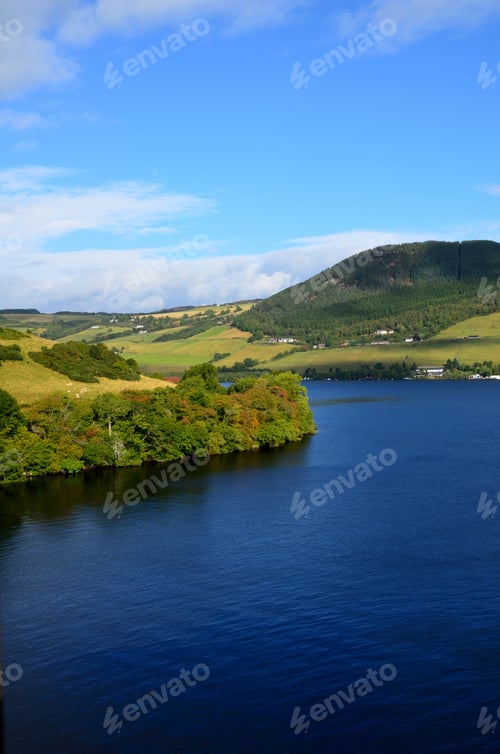 Preview: A Look At The Loch Ness Winding Through The Scottish Highlands.