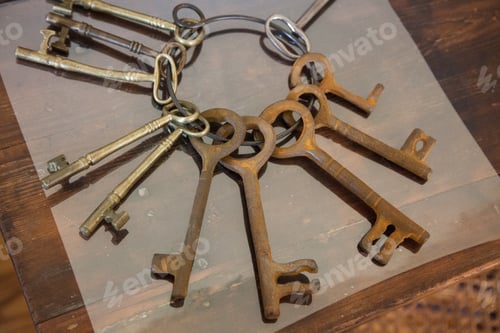 Preview: Skeleton Keys In A Circle