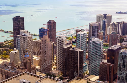 Preview: Top View On Chicago Downtown