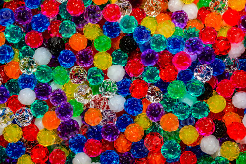 Preview: Multicolored Background Of Tiny Beads