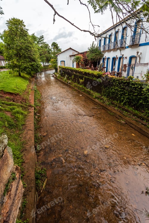 Preview: Landscape Of The Famous Historical Town Tiradentes. Minas Gerais, Brazil.