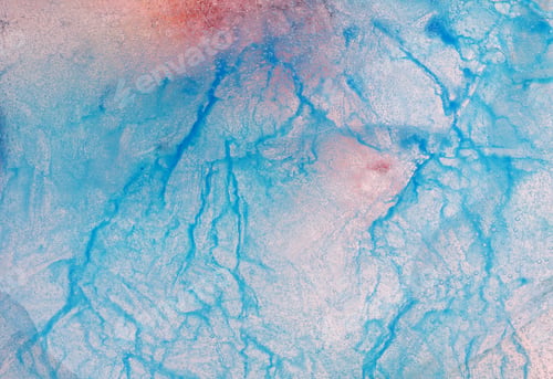 Preview: Colored Ice Texture Bubbles And Cracles , Taken With Macro Lens.
