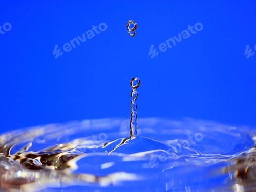Preview: Blue Water Drop