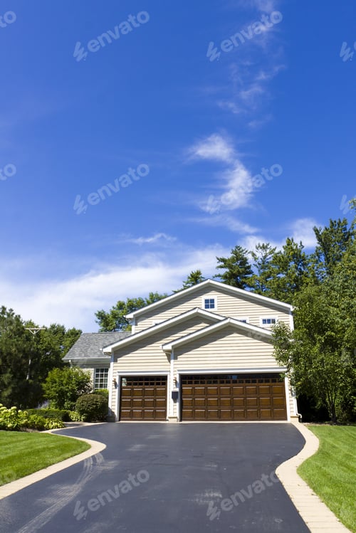 Preview: Traditional American Home With Garage