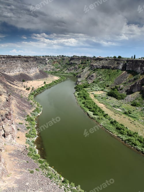 Preview: Cliffs On The Snake River In Idaho Near Perrine Bridge