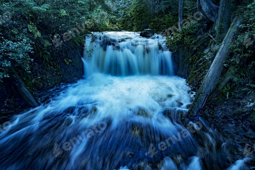 Preview: Rolley Falls, Small Natural Gem In Florence Lake,Mission Bc Canada.