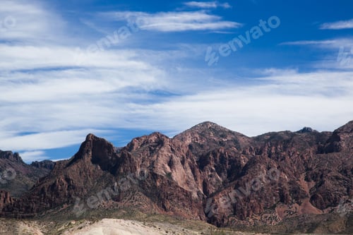 Preview: Desert Mountain With Sky