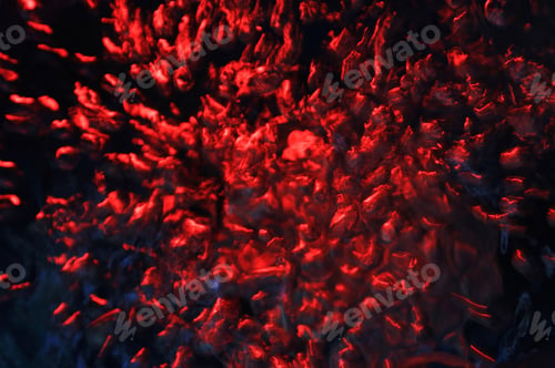 Preview: Rising Air Bubbles Of Color - Colorful Backgrounds - Bursting Red