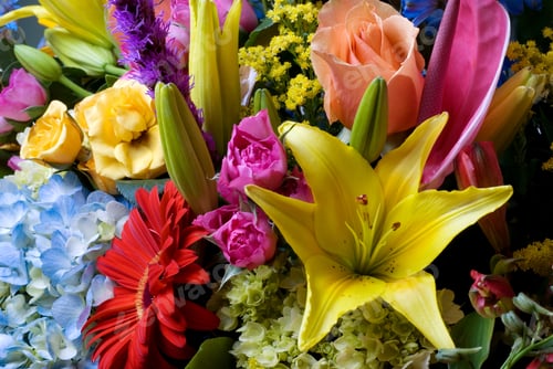 Preview: Exotic Flowers Arrangement