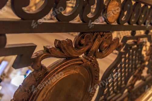 Preview: Grid With Cast Iron Ornaments