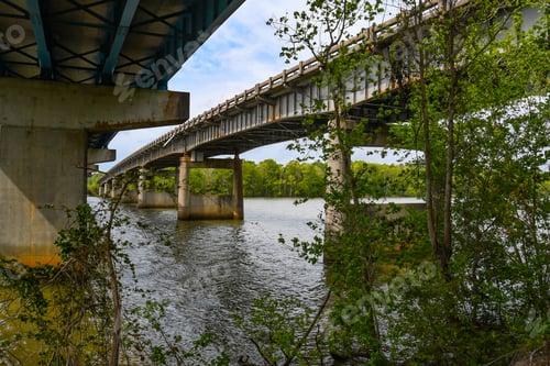 Preview: Two Bridges Over The South Santee River Connecting The Golden Isles Of Georgia