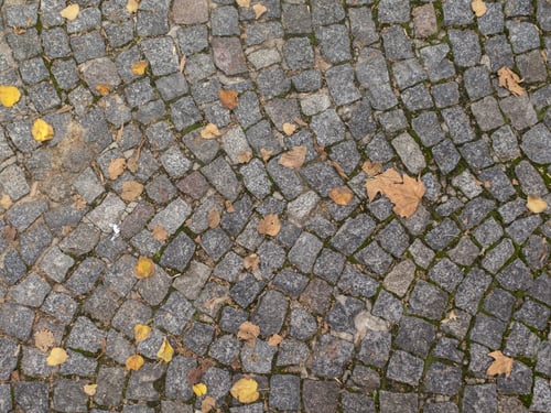 Preview: Texture Of Cobblestone Stree, Sidewalk, For Pedestrians