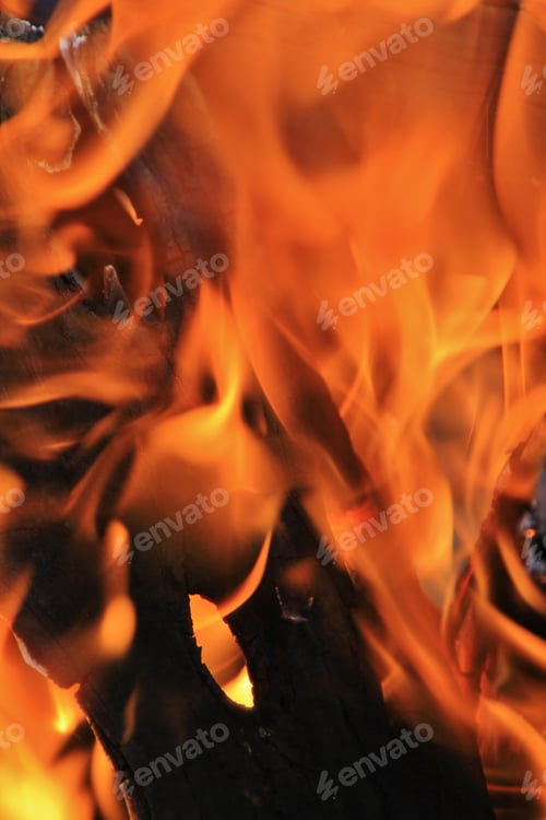 Preview: Fire And Flame - Color Background - Man'S Greatest Achievement
