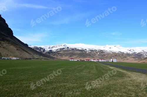 Preview: Breathtaking Look At Stratovolcano On The South Coast Of Iceland.