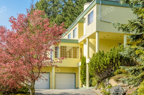 Aperçu: Fragment Of Luxury House In Vancouver, Canada.