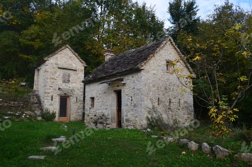 Preview: Beautiful Stone House In The Countryside Of Dolomites