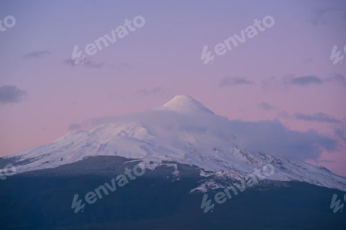 Preview: The Osorno Volcano At The Blue Hour