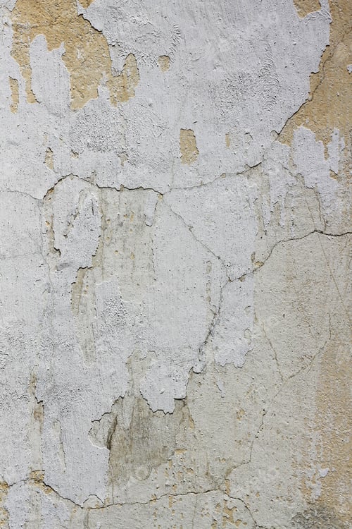 Preview: Cracked Wall with Peeling Paint for Abstract Background