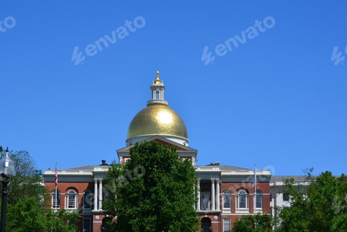 Preview: A Look At The Capitol On Capitol Hill In The City Of Boston.