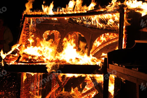 Preview: A Bonfire Of Old Pianos 6390