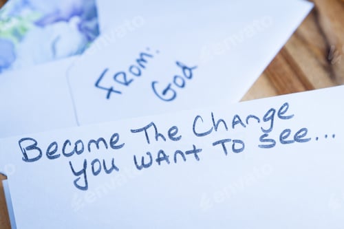 Preview: Concept For A Self Esteem Building Exercise Using An Envelope And A Empowering Message