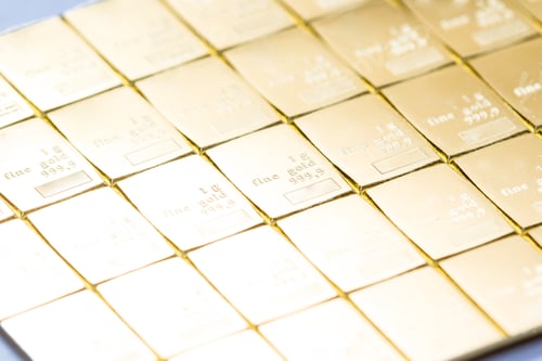 Preview: Close Up Of A Bar Of Gold As A Physical Holding Of Precious Metals