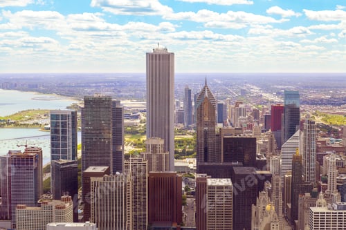 Preview: Top View On Chicago Downtown