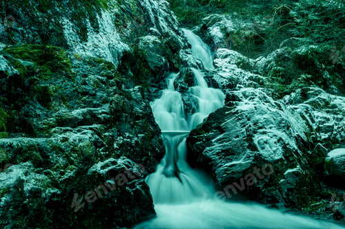 Preview: Todd Creek Waterfalls After First Snow In Sooke 1. Vancouver Island Canada